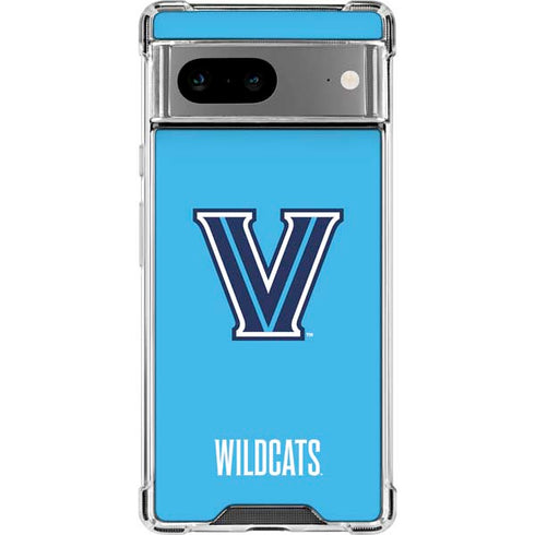 Villanova University Wildcats V Large Google Pixel 8 Clear Case